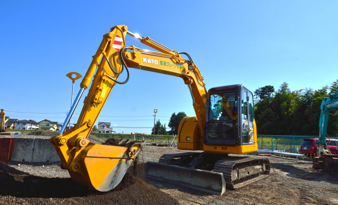 車両系建設機械(整地・運搬・積み込み用及び掘削用)画像