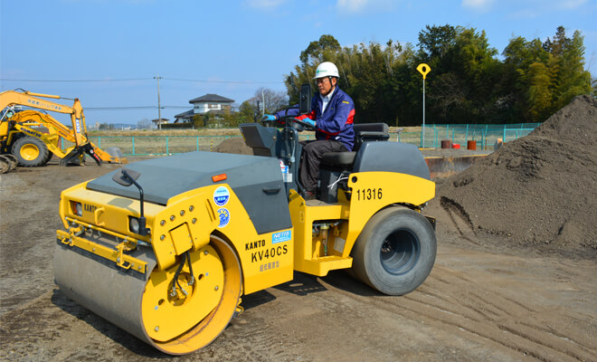 車両系建設機械(締固め)特別教育画像